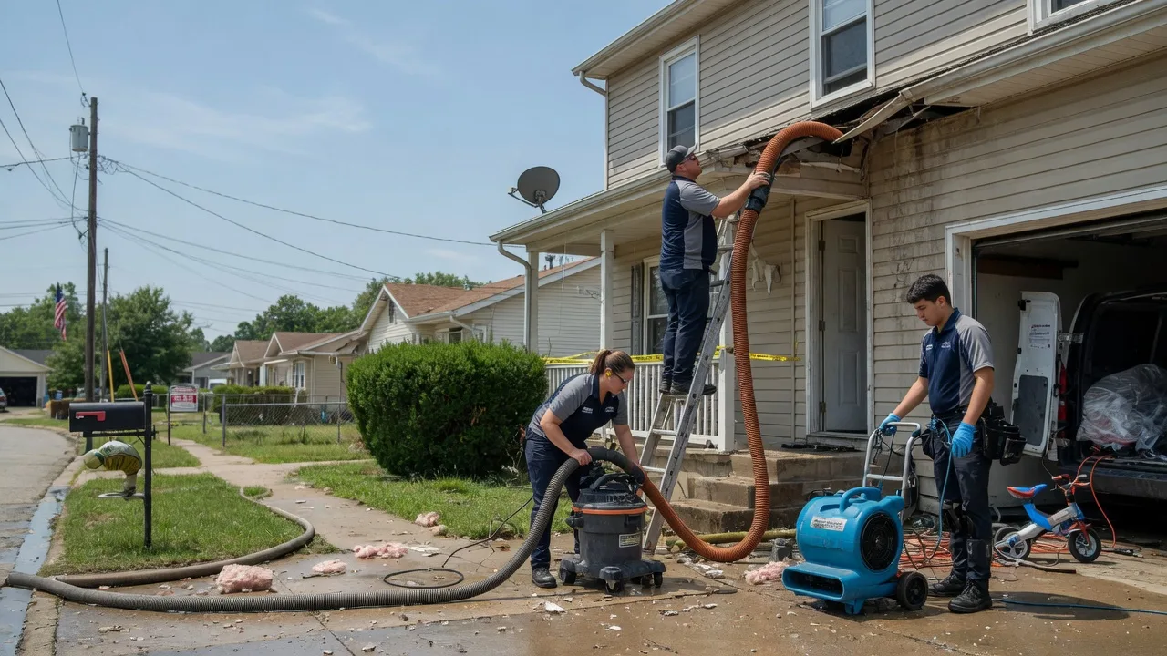 Water Damage Restoration in League City, TX near me
